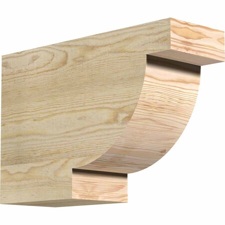 Ekena Millwork Alpine Rough Sawn Rafter Tail, Douglas Fir, 6"W x 12"H x 18"L RFT06X12X18ALP00RDF